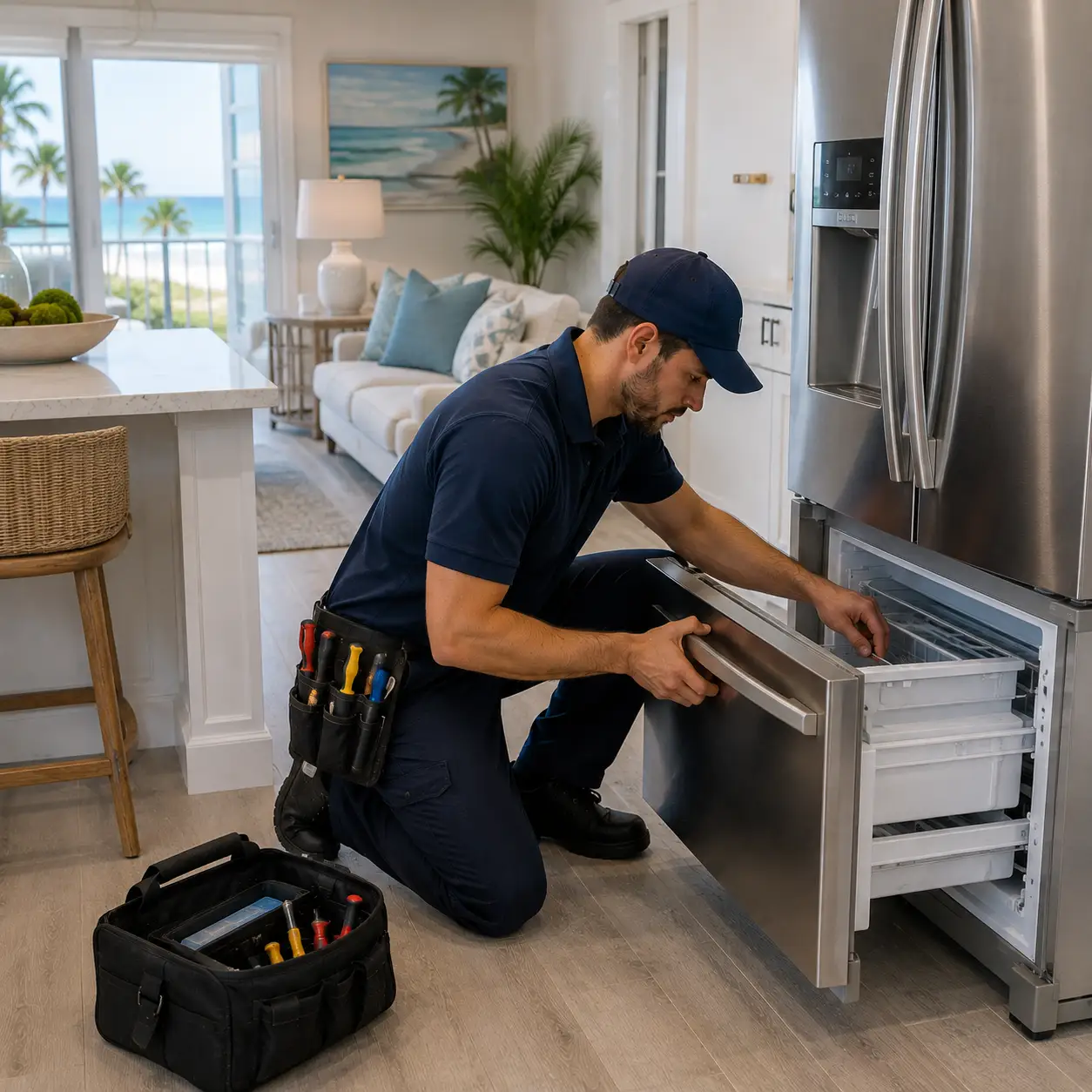 Appliance repair for Siesta Key vacation rental property