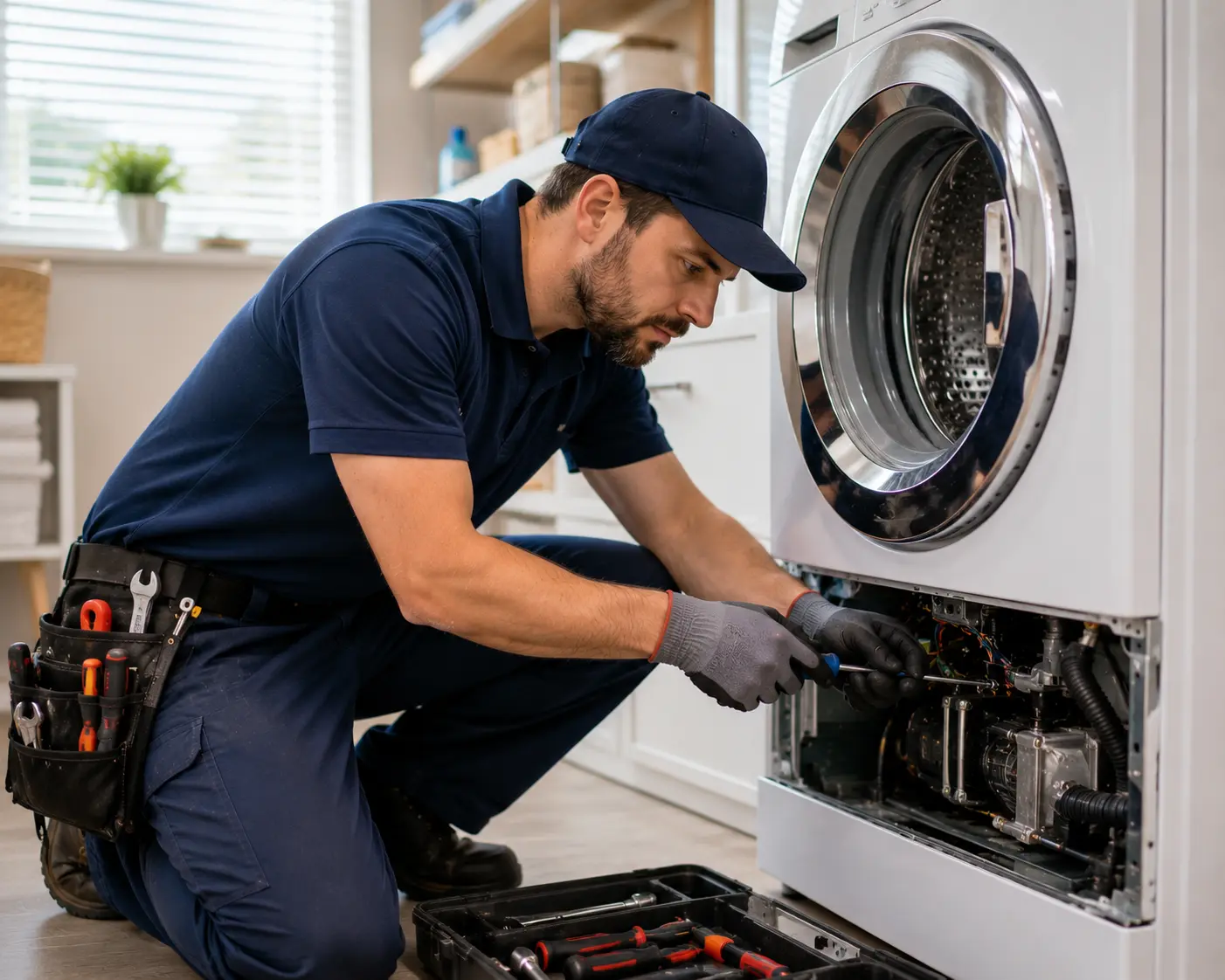 Appliance repair technician working in South Gate Sarasota