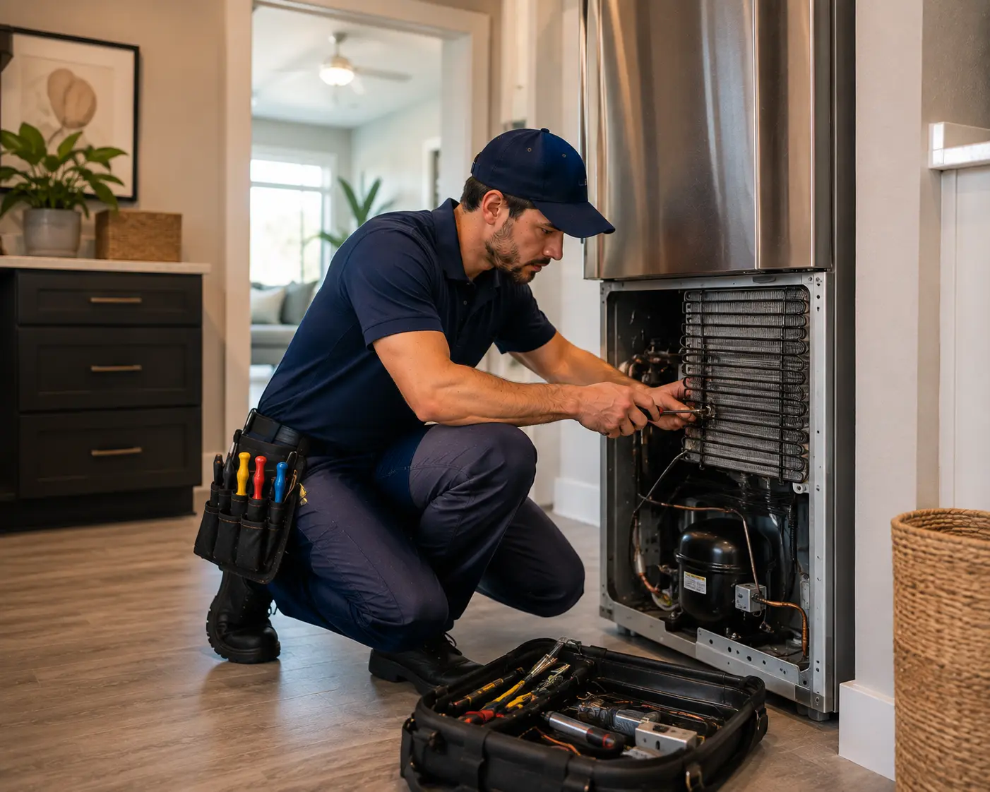 Appliance repair technician working in Palmer Ranch Sarasota