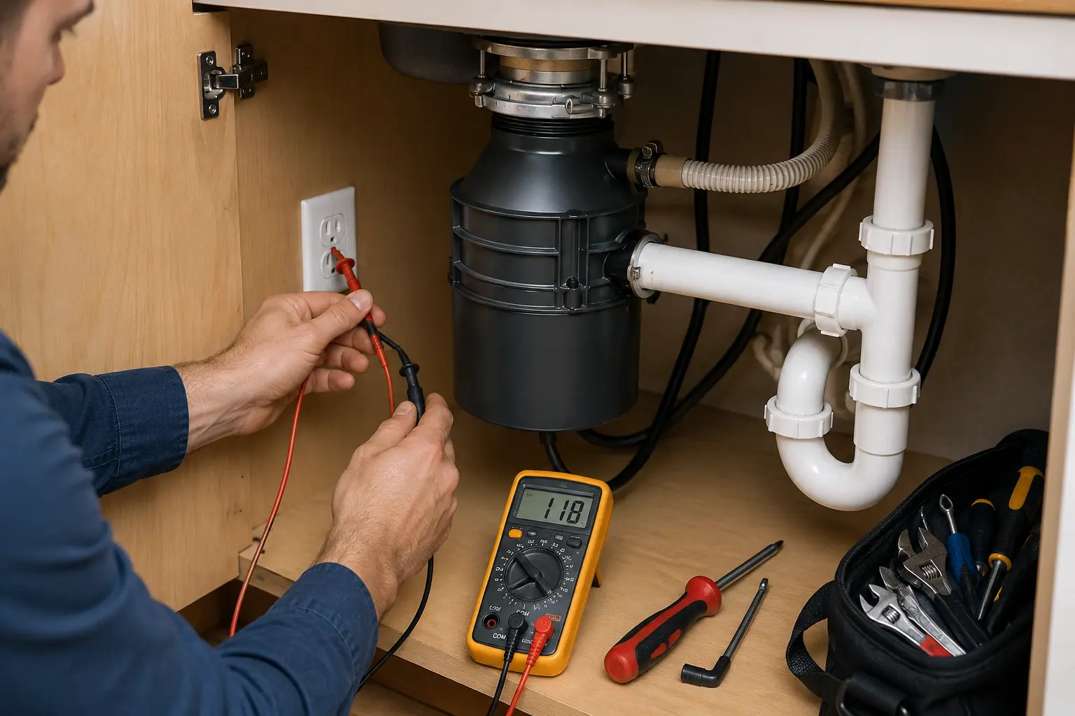 Garbage disposal not turning on repair Sarasota