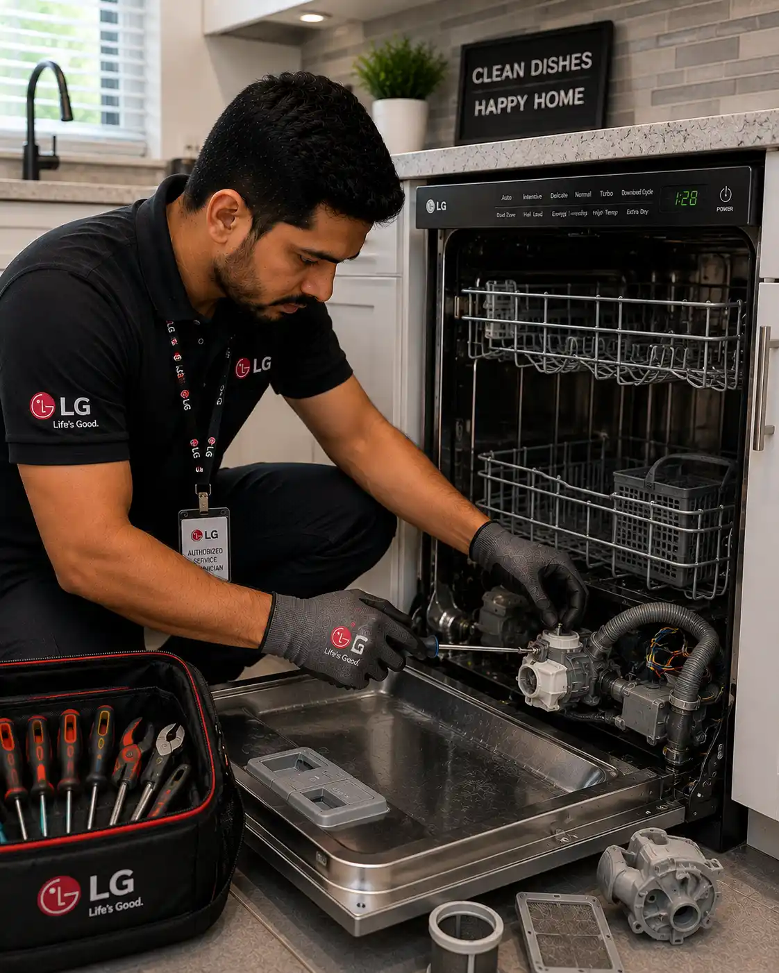 LG dishwasher repair Sarasota