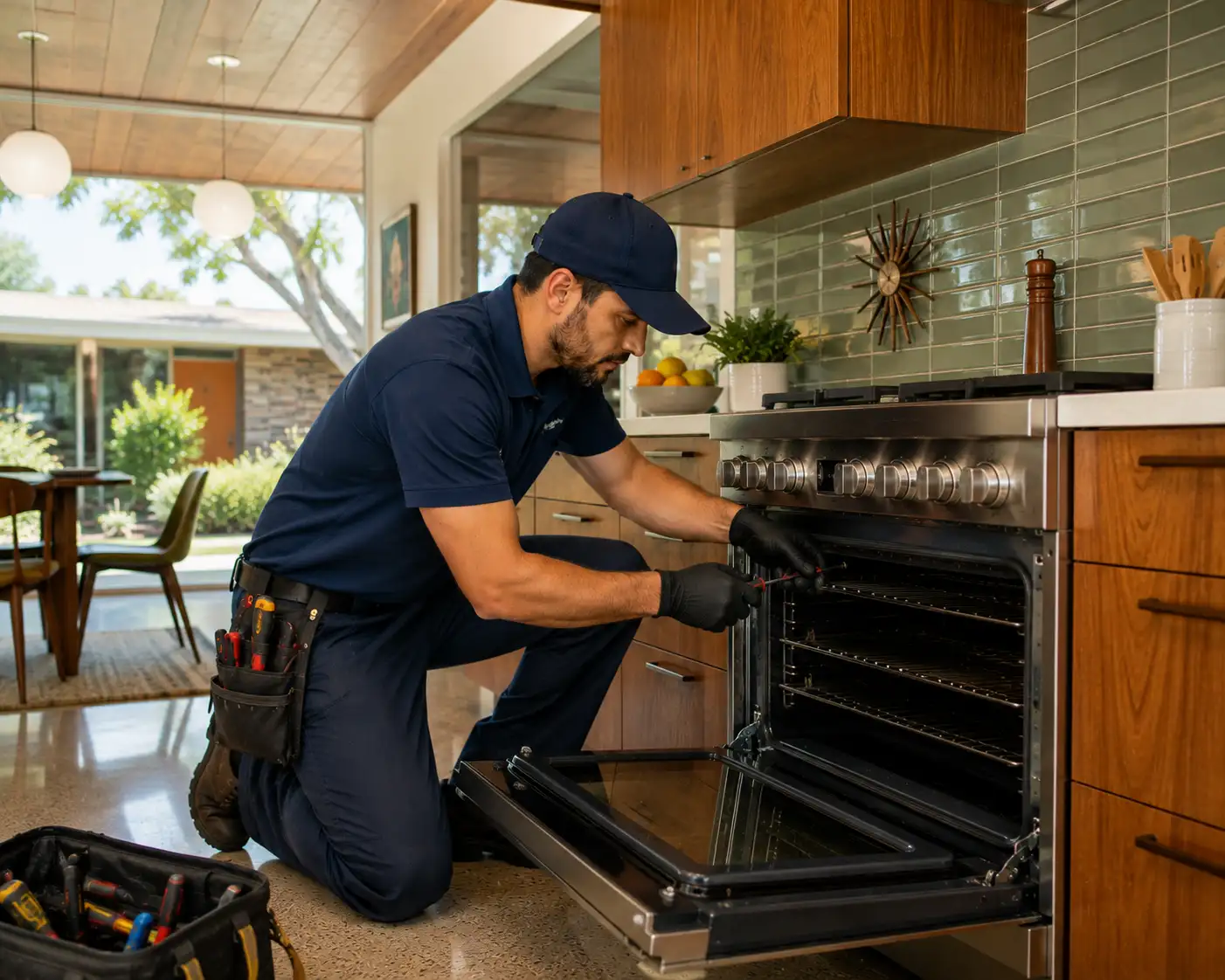 Mid century ranch kitchen appliance repair South Gate