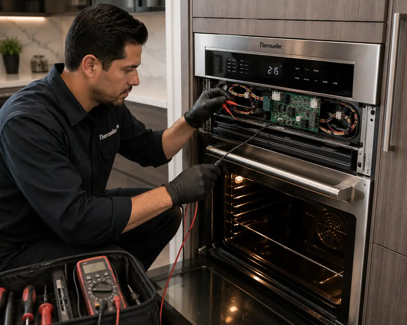 Thermador built-in wall oven repair