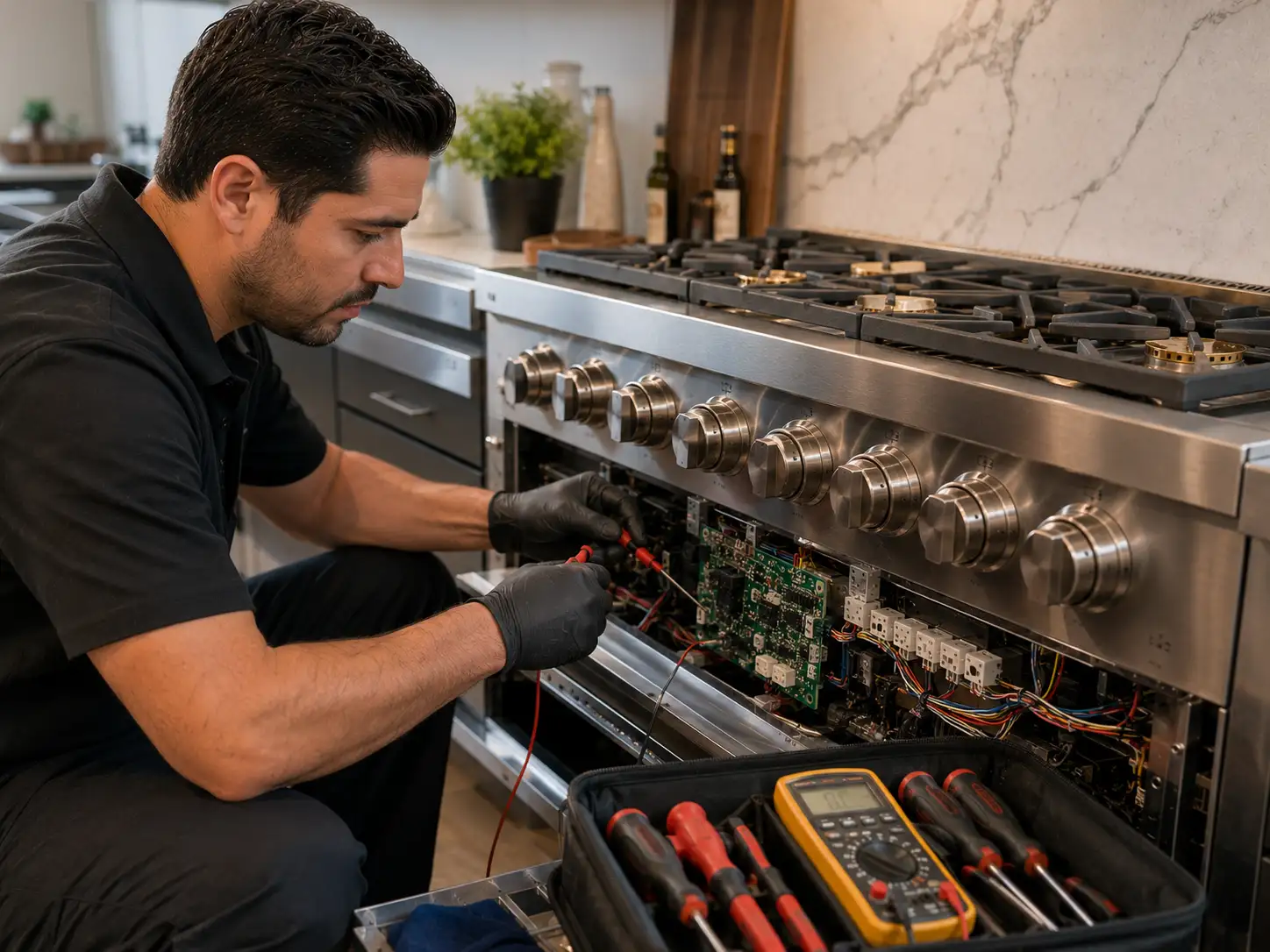 Thermador Pro Harmony range repair