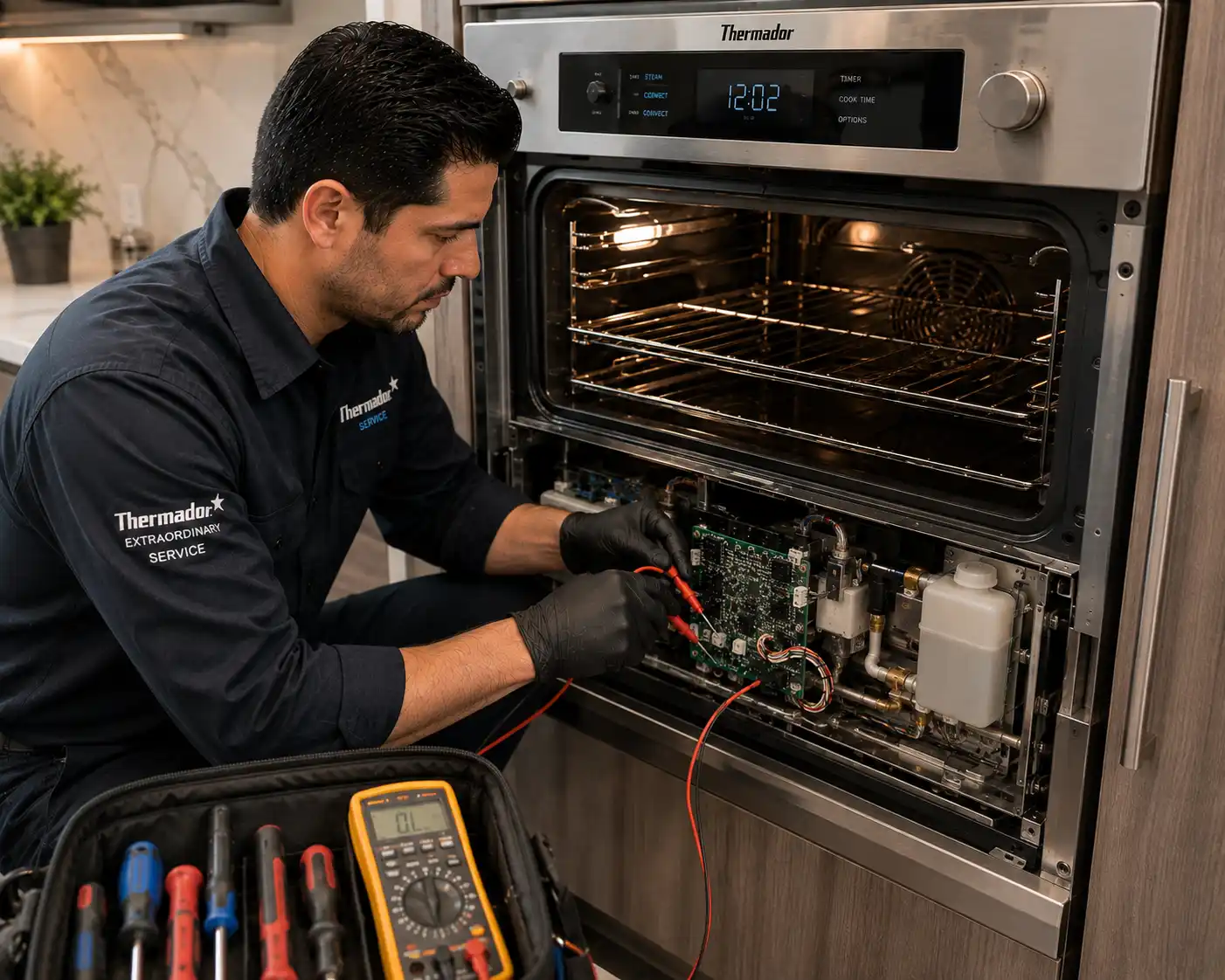 Thermador steam and convection oven repair