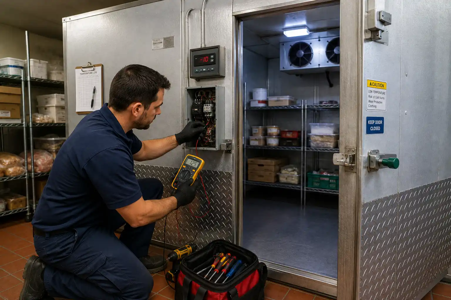 Commercial walk-in freezer repair Sarasota