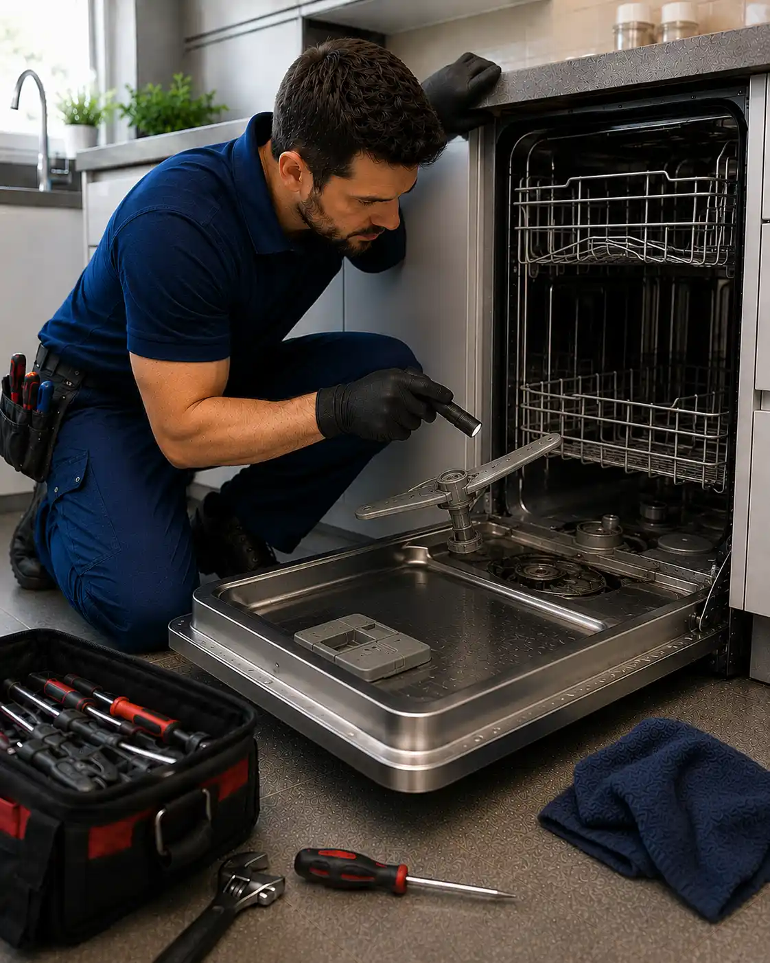 Dishwasher noisy repair Sarasota