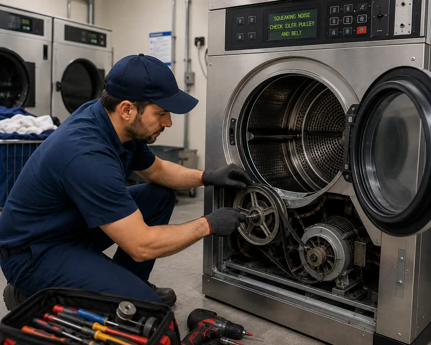 Dryer squeaking noise repair Sarasota