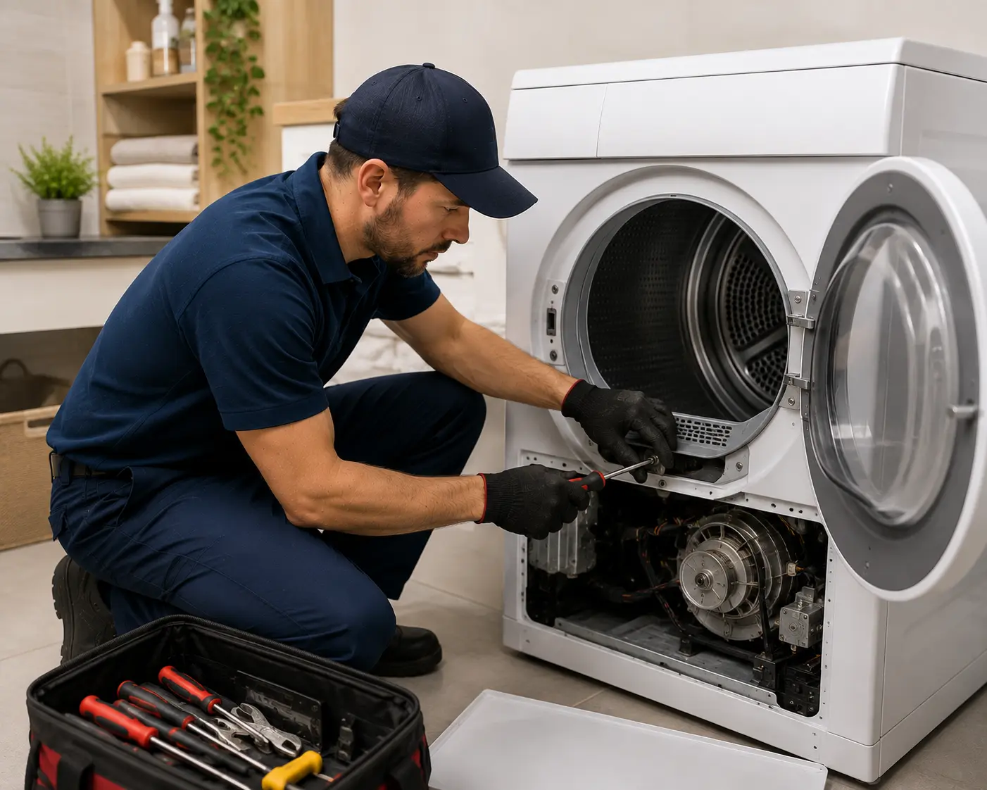 Dryer stopping mid cycle repair Sarasota