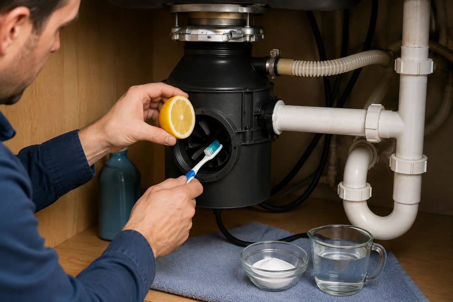 Garbage disposal bad smell repair Sarasota