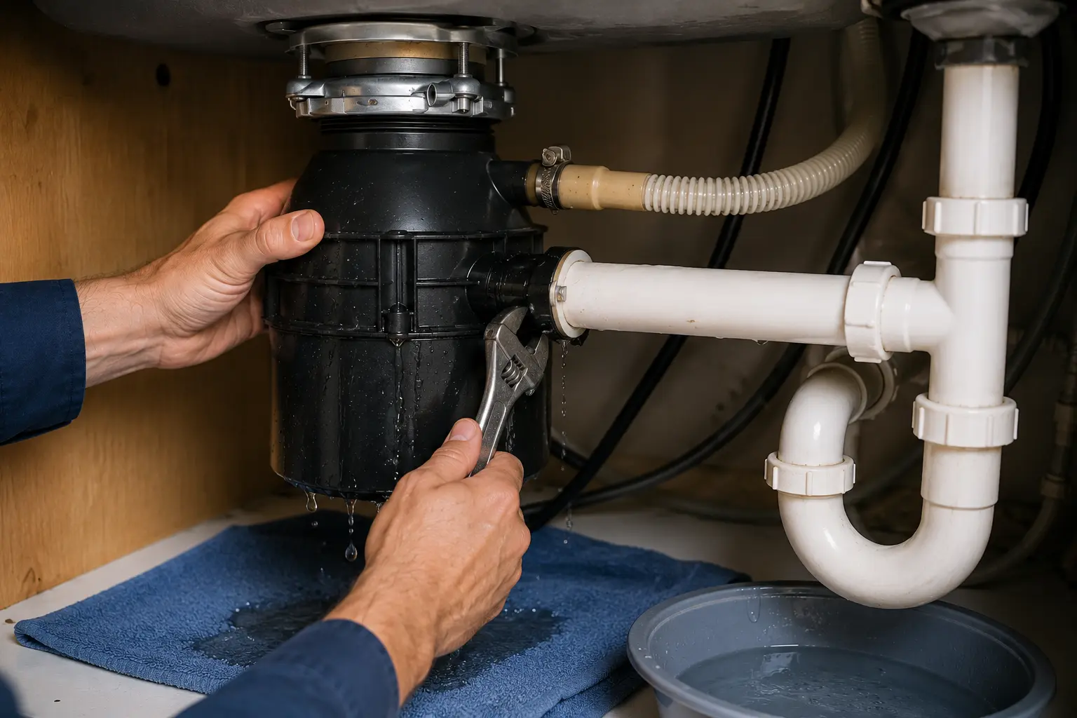 Garbage disposal leaking repair Sarasota