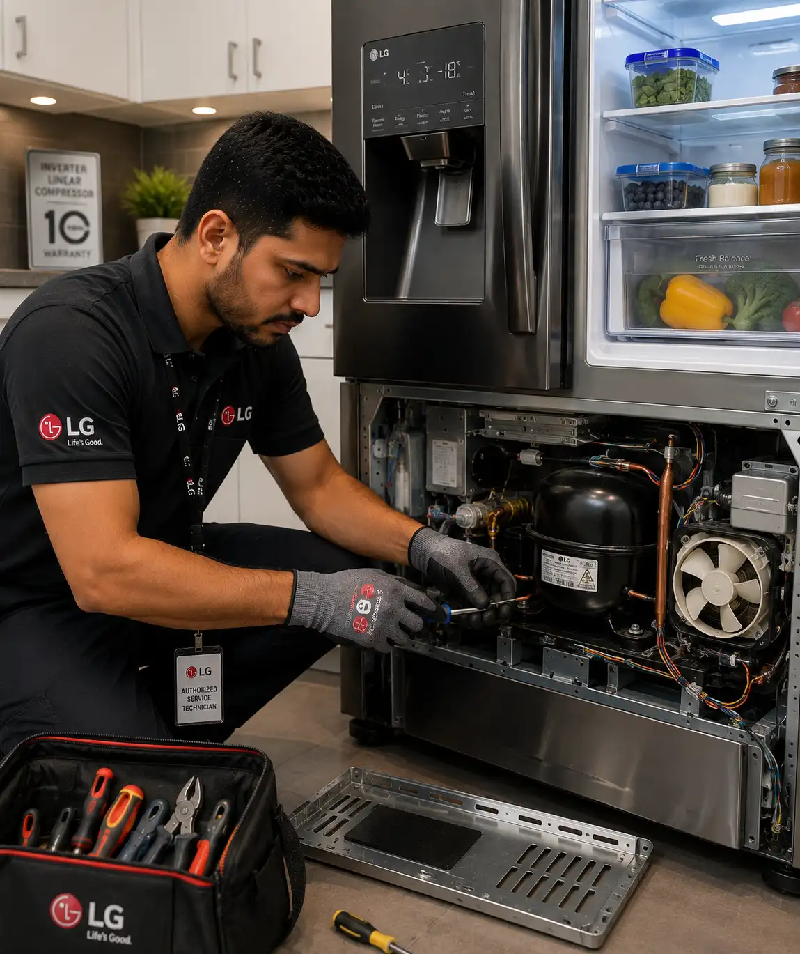 LG refrigerator repair Sarasota
