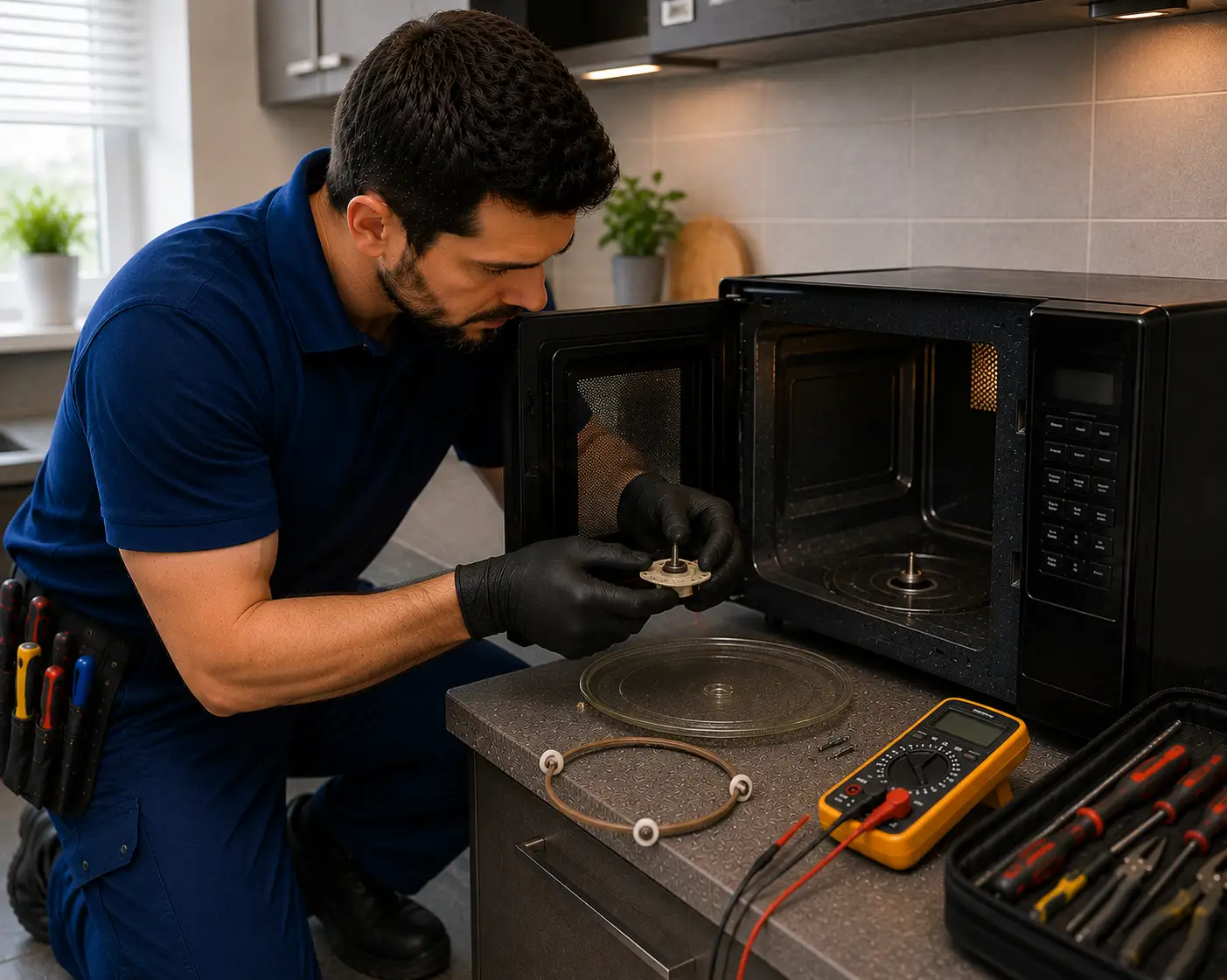 Microwave turntable not spinning repair Sarasota