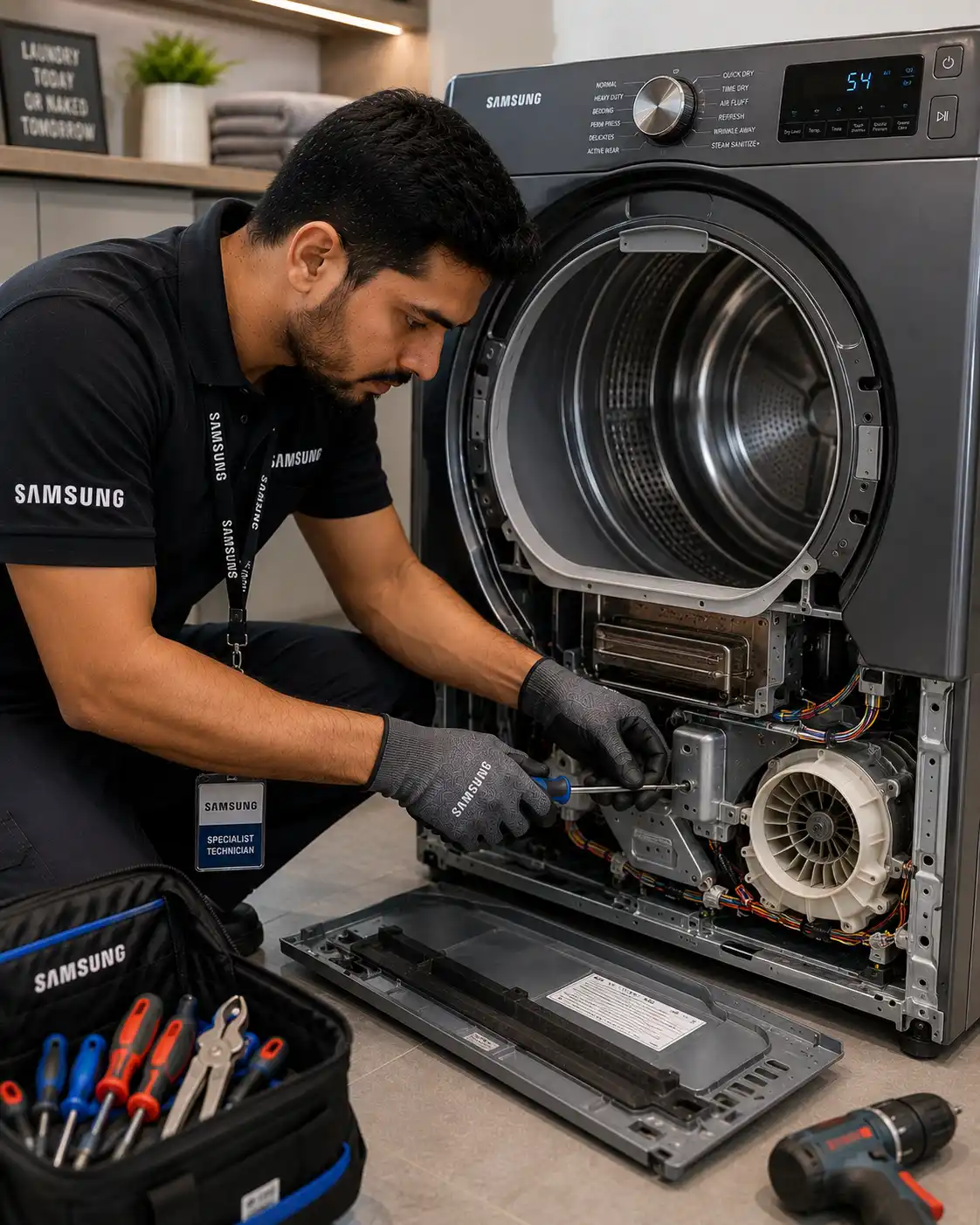 Samsung electric dryer repair
