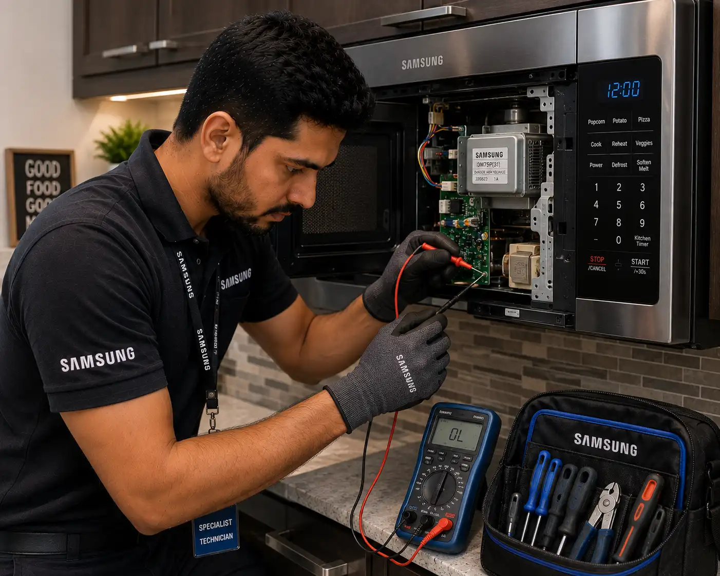 Samsung microwave repair