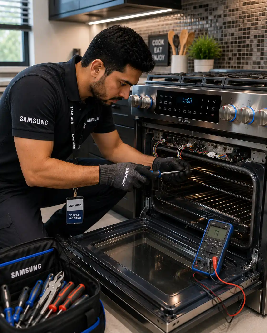 Samsung range and oven repair