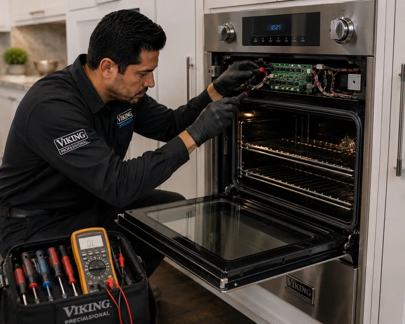 Viking built-in wall oven repair