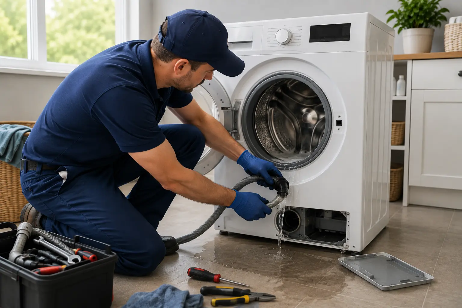 Washer not draining repair Sarasota