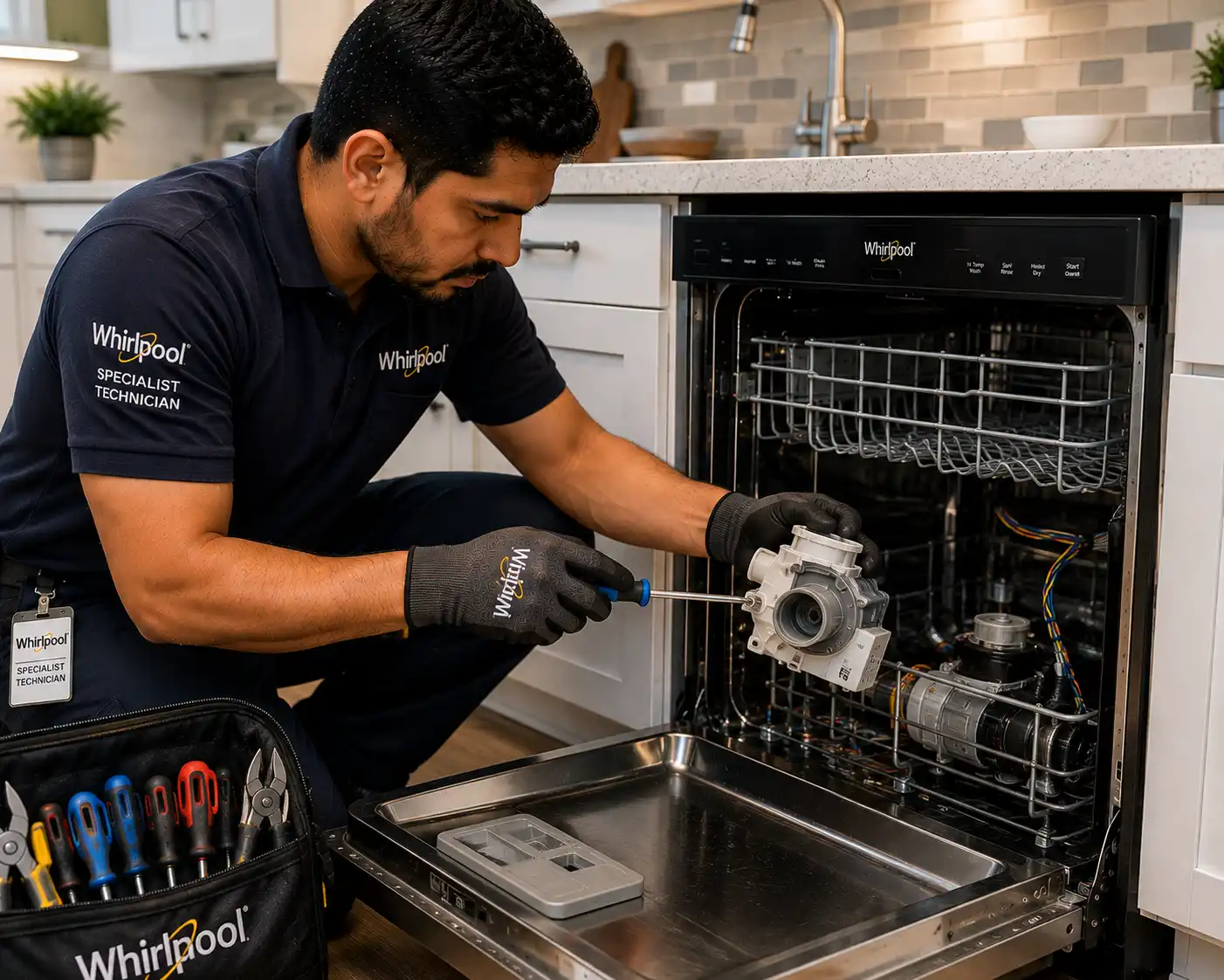 Whirlpool dishwasher repair Sarasota