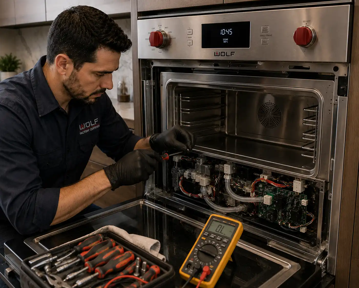 Wolf steam oven repair