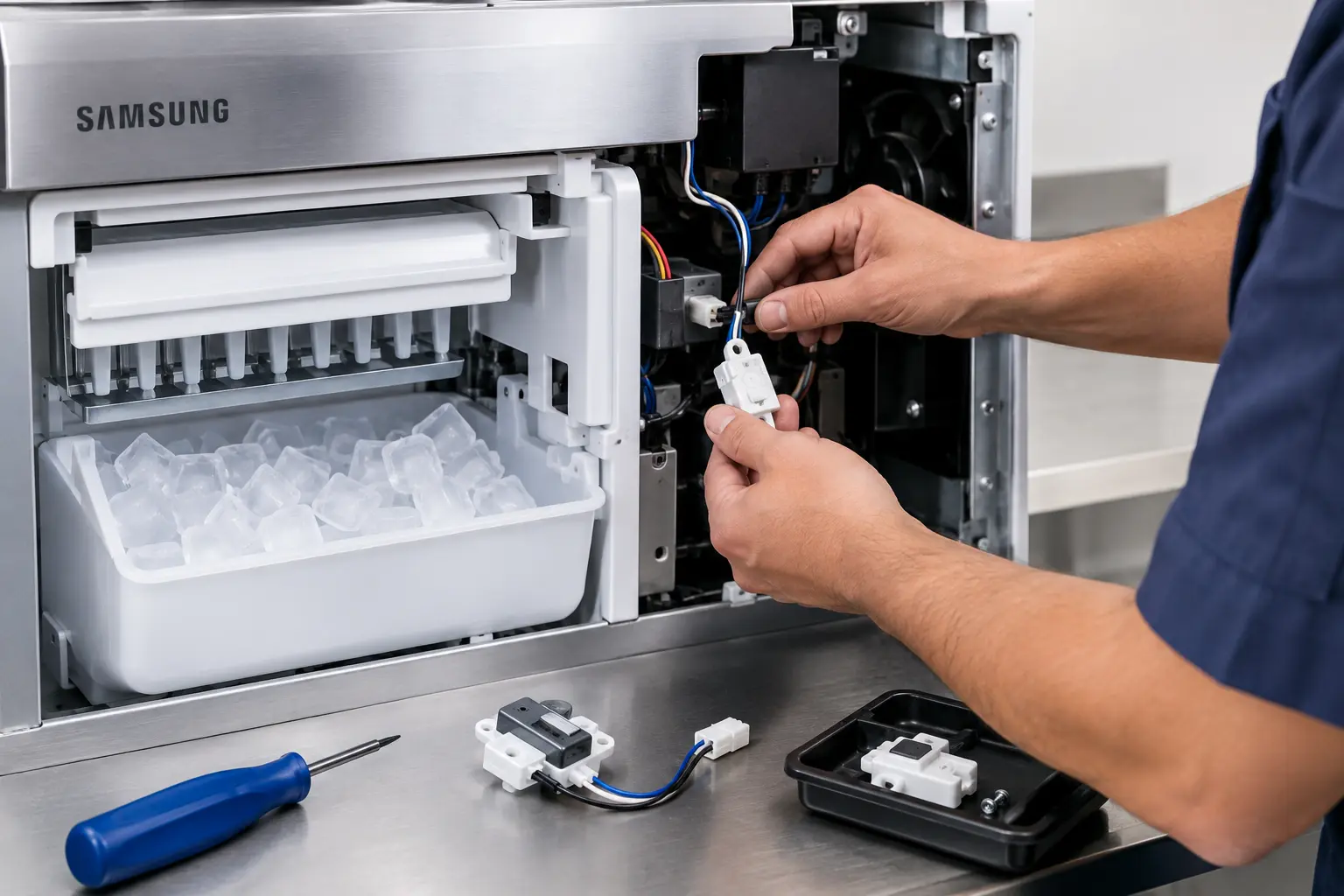 Samsung ice maker and sensor component repair Sarasota