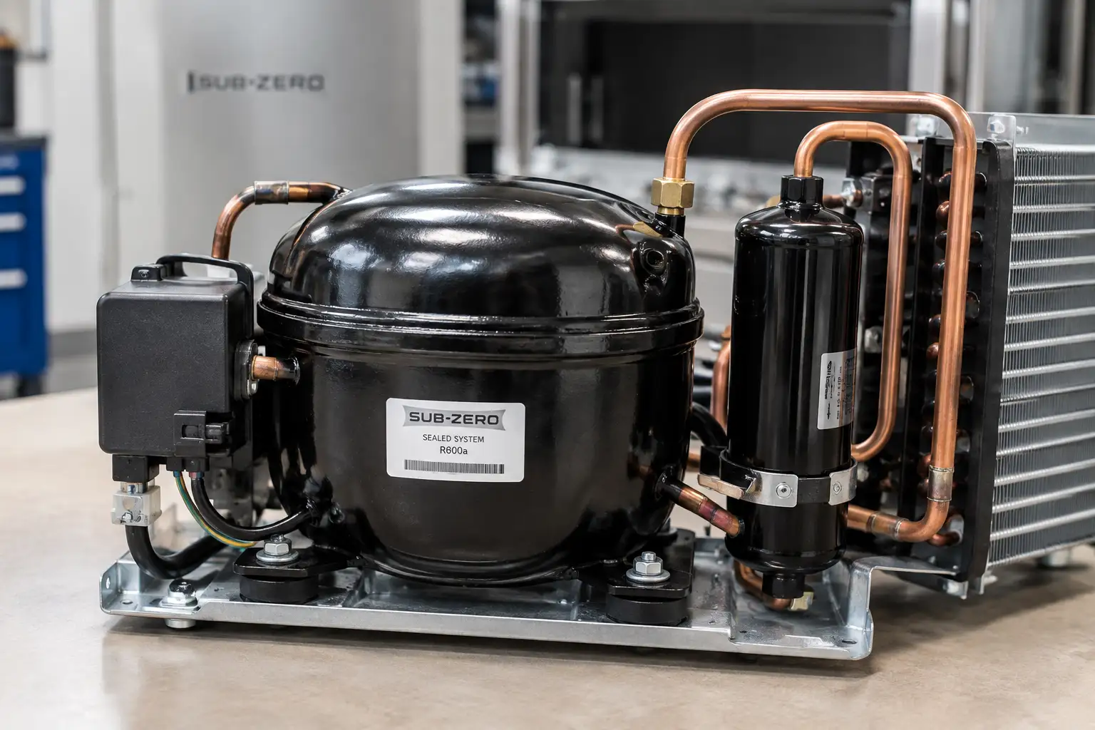 Sub-Zero compressor and sealed system component repair Sarasota