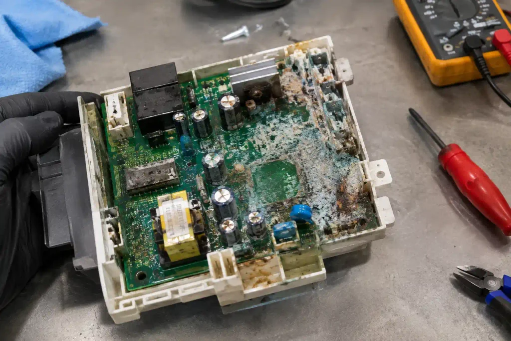 Storm surge damaged appliance control board Sarasota